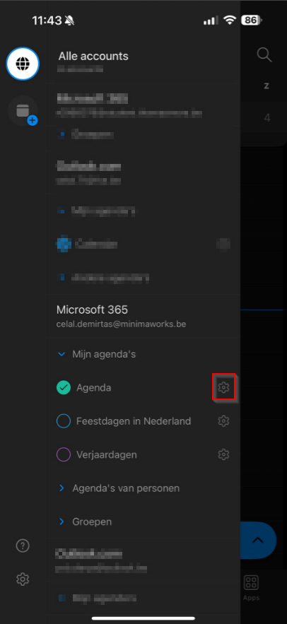 Tandwiel agenda