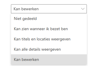 Rechten binnen organisatie